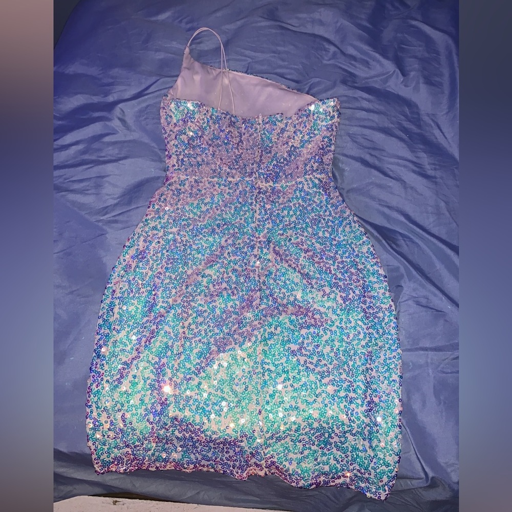White homecoming dress